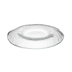 Тарелка d 25 см, h 2,5 см, стекло, серия Helix, цвет прозрачный, ArdaCam