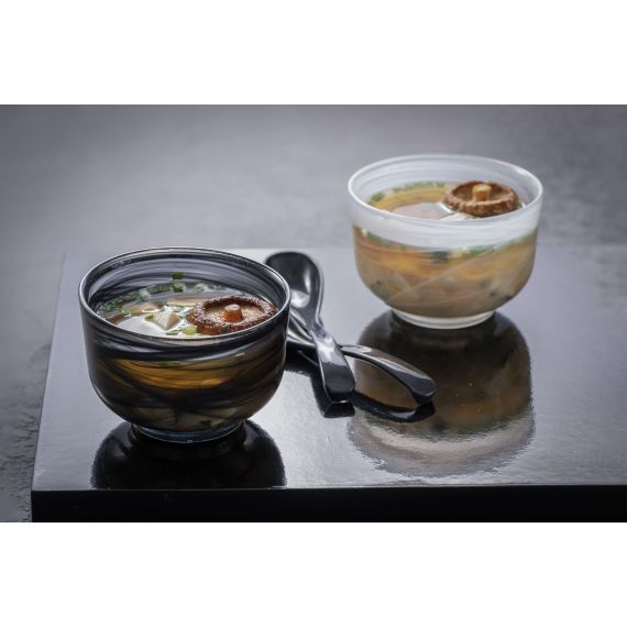 Салатник d 11,5 см, h 8 см, стекло, серия Tokyo, цвет белый, ArdaCam, изображение 3