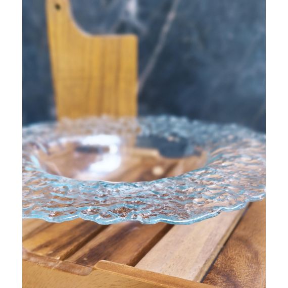 Тарелка для пасты d 25 см, h 5 см, стекло, серия Io, цвет прозрачный, ArdaCam, изображение 6