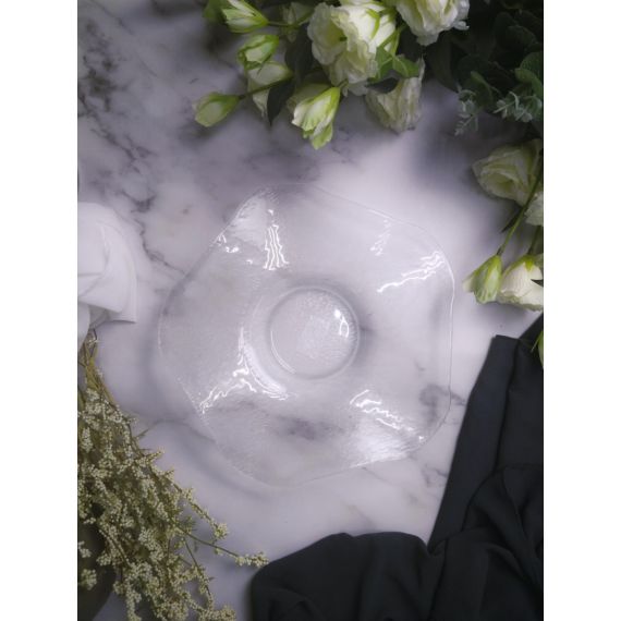 Тарелка для пасты d 27 см, h 4 см, стекло, серия Estonia, цвет прозрачный, ArdaCam, изображение 2 Тарелка для пасты d 27 см, h 4 см, стекло, серия Estonia, цвет прозрачный, ArdaCam, изображение 2