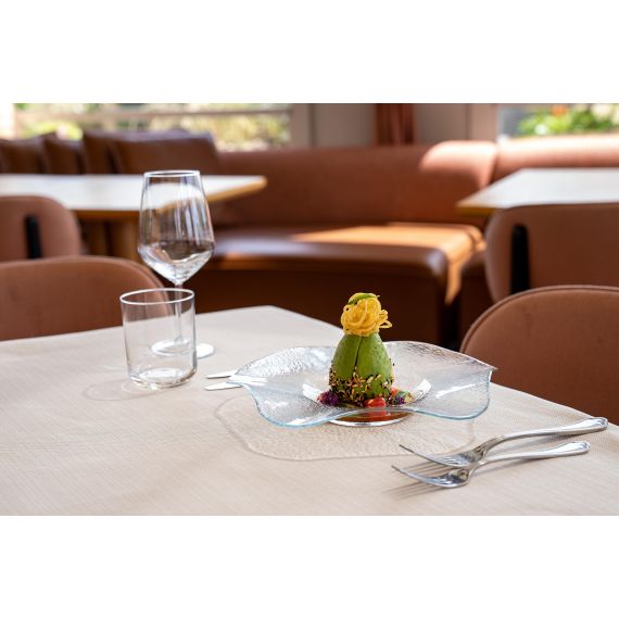 Тарелка для пасты d 27 см, h 4 см, стекло, серия Estonia, цвет прозрачный, ArdaCam, изображение 3 Тарелка для пасты d 27 см, h 4 см, стекло, серия Estonia, цвет прозрачный, ArdaCam, изображение 3