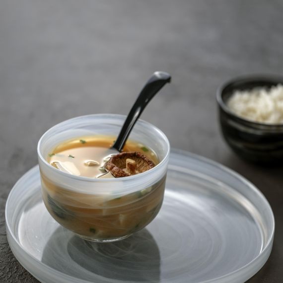 Салатник d 11,5 см, h 8 см, стекло, серия Tokyo, цвет белый, ArdaCam