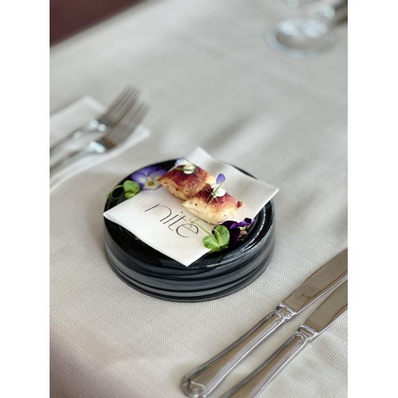 Соусник d 10 см, h 4 см, стекло, серия Hollow, цвет бело-черный, ArdaCam