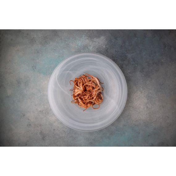 Салатник d 21 см, h 4,5 см, стекло, серия Hollow, цвет белый, ArdaCam