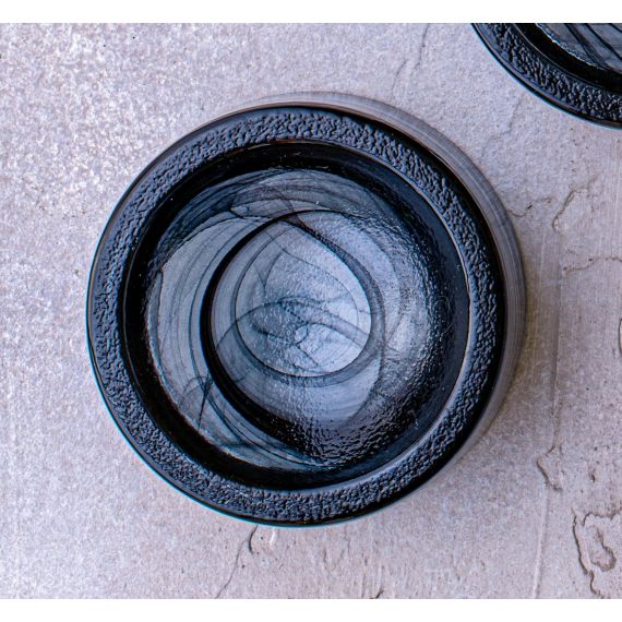 Соусник d 10 см, h 4 см, стекло, серия Hollow, цвет бело-черный, ArdaCam, изображение 4