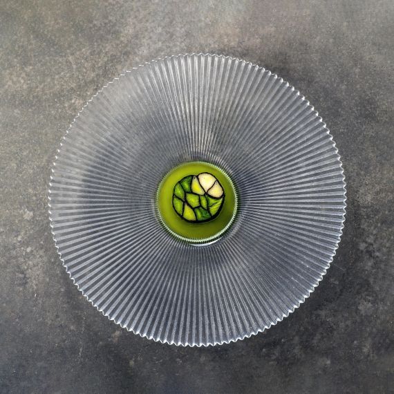 Тарелка d 26,5 см, h 3 см, стекло, серия Aria, ArdaCam, изображение 2