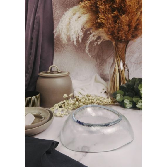 Салатник d 20,5 см, h 6 см, стекло, серия Estonia, ArdaCam