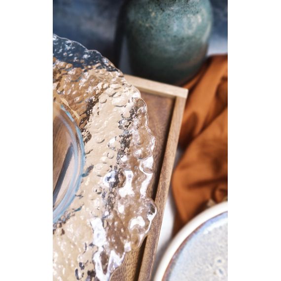 Тарелка для пасты d 25 см, h 5 см, стекло, серия Io, цвет прозрачный, ArdaCam, изображение 2