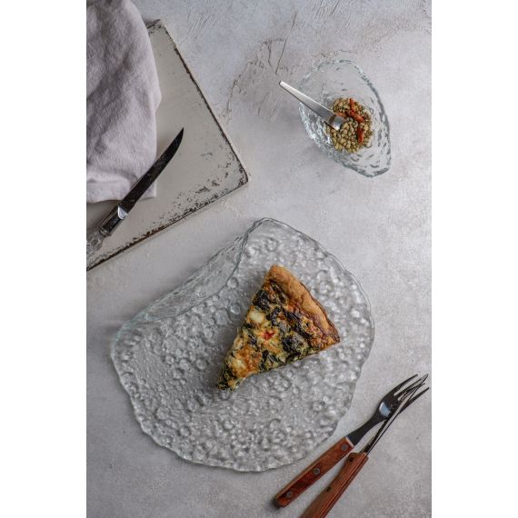 Тарелка для пасты d 25 см, h 5 см, стекло, серия Io, цвет прозрачный, ArdaCam, изображение 10