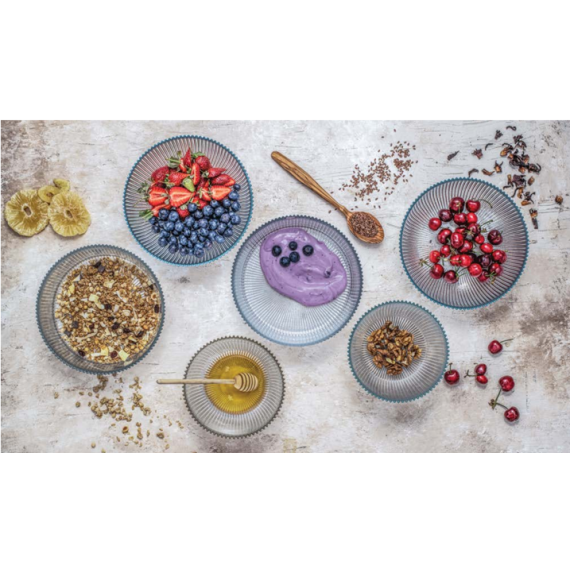 Салатник d 25 см, h 6 см, стекло, серия Aria, ArdaCam, изображение 3