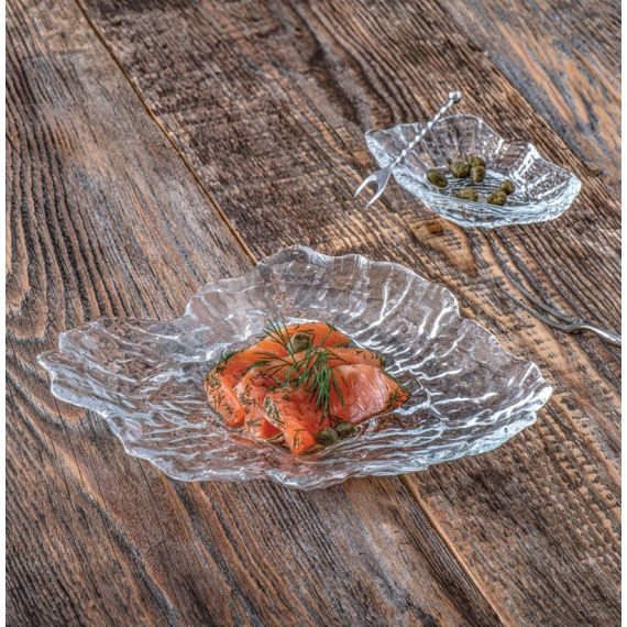 Блюдо 37x28 см, h 7,5 см, стекло, серия Mabel, ArdaCam, изображение 2